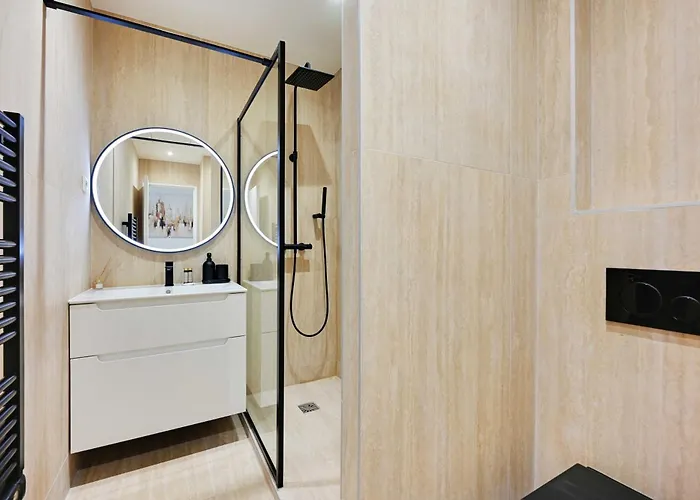 公寓 Charming - 3br-8p -centre Pompidou 巴黎